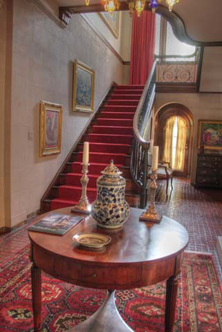 traditional foyer