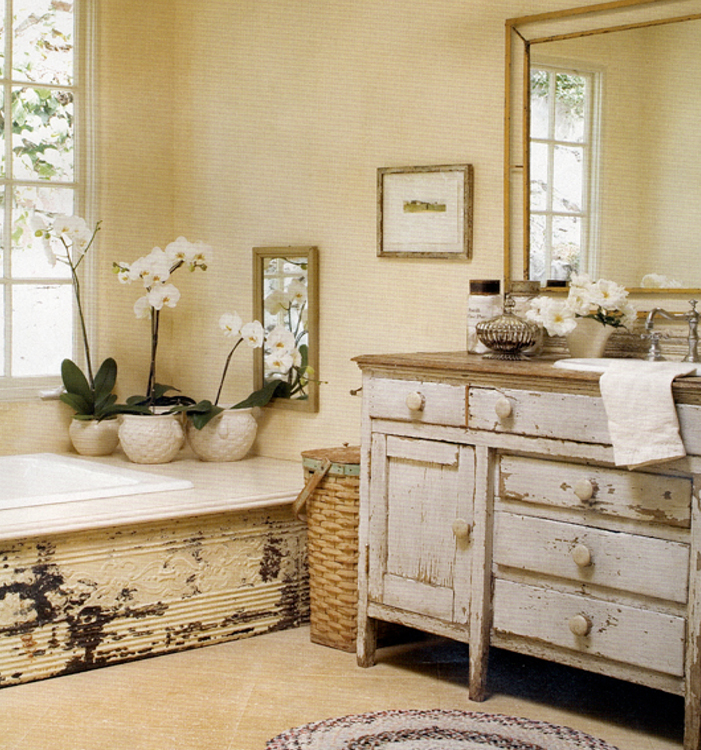 vintage bathroom