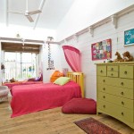 eclectic kids bedroom