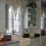country kitchen blue