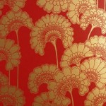 Florence Broadhurst Red Japanese Floral wallpaper at Signature Prints