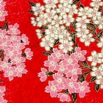 Japanese wa-pattern red