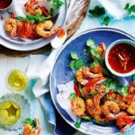 Crunchy Salt & Pepper Prawns with Sweet Chilli Syrup