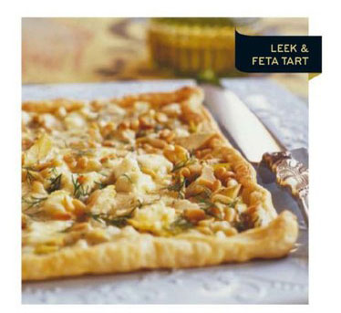 Leek & Feta Tart